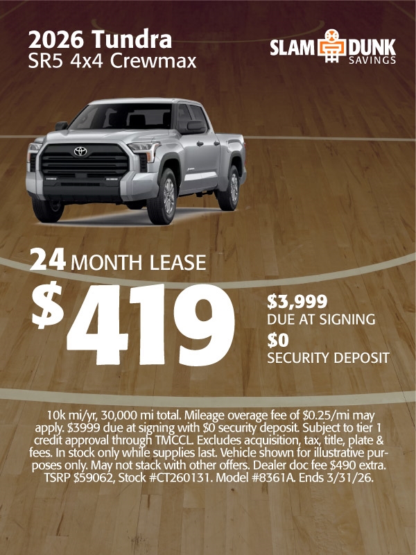 2026 Tundra SR5 4x4 Crewmax