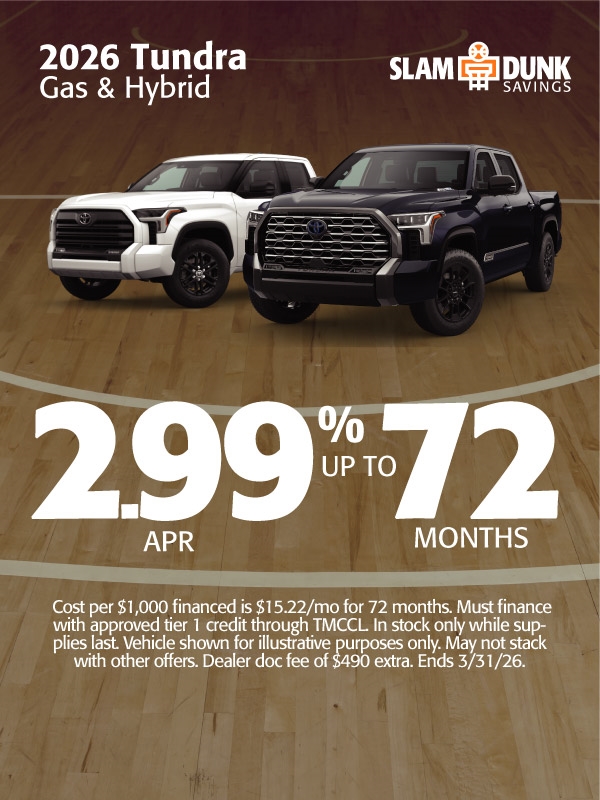 2026 Tundra Gas & Hybrid