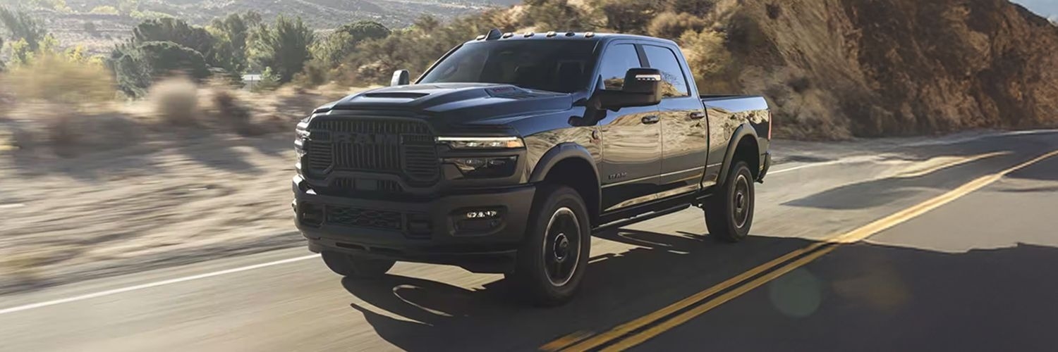 Ram 2500 in motion