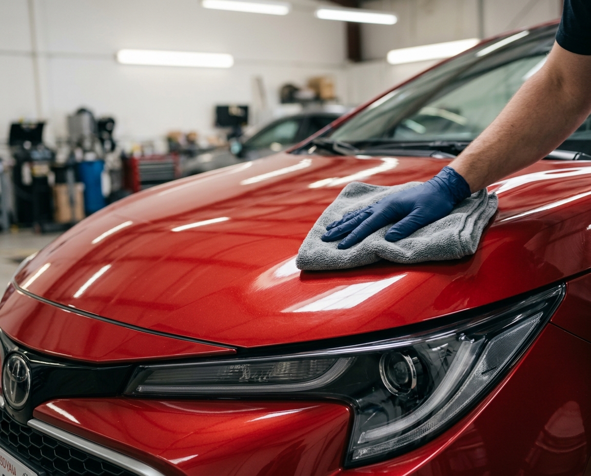 Toyota winter detailing service at Toyota of Downtown Chicago