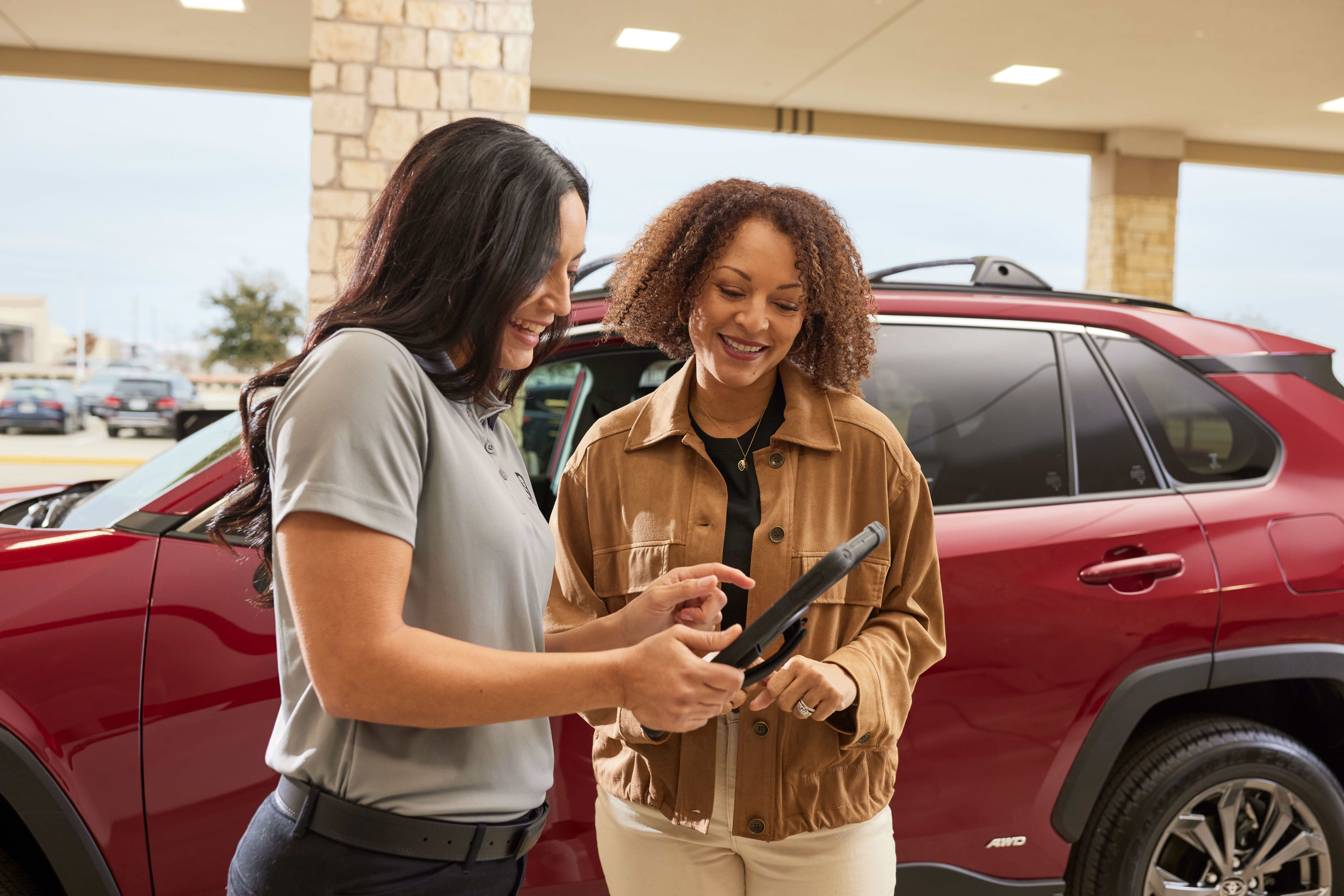 Toyota service rideshare credit at Toyota of Downtown Chicago