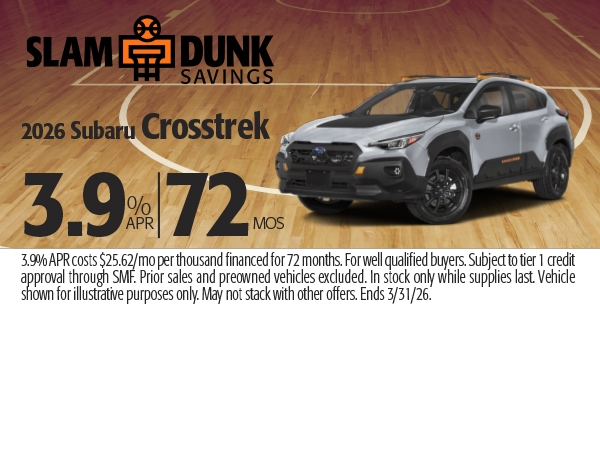 2026 Subaru Crosstrek