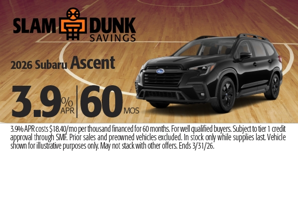 2026 Subaru Ascent
