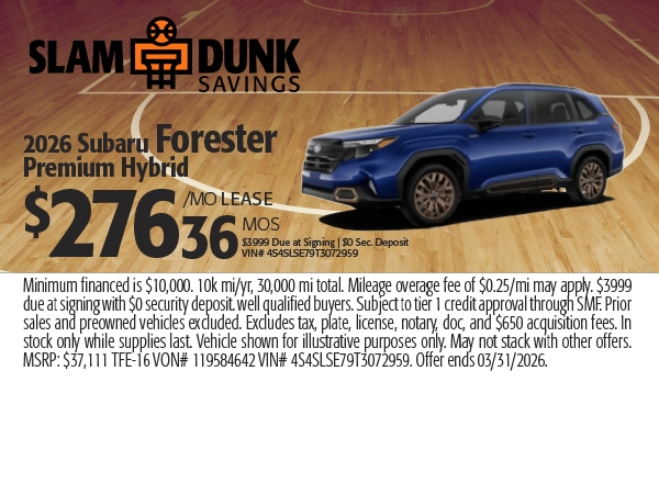 2026 Subaru Forester Premium Hybrid