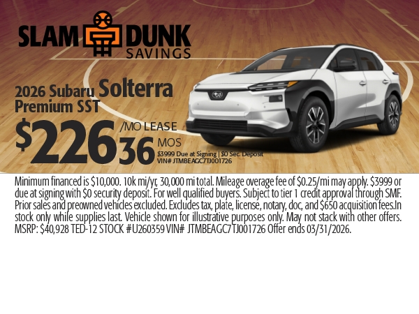 2026 Subaru Soterra Premium SST
