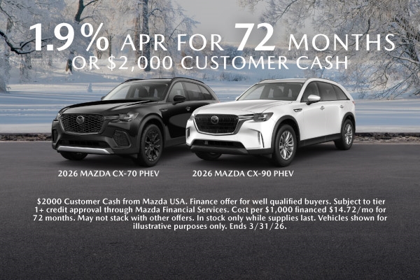 2025 Mazda CX-70 and CX-90