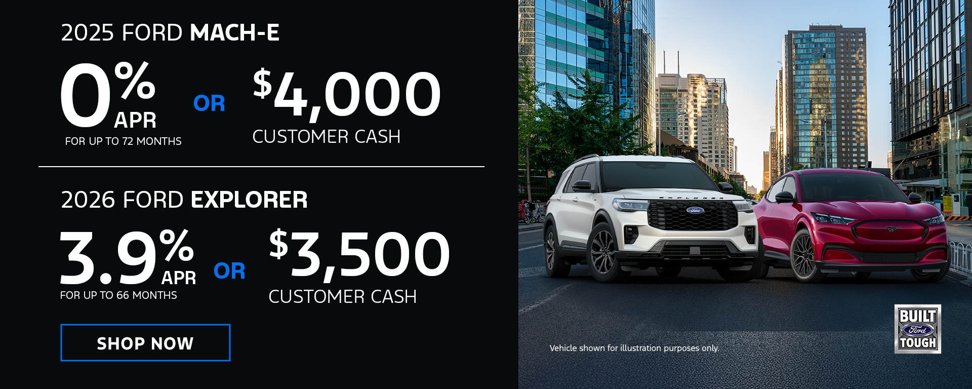 New Ford Vehicle Specials