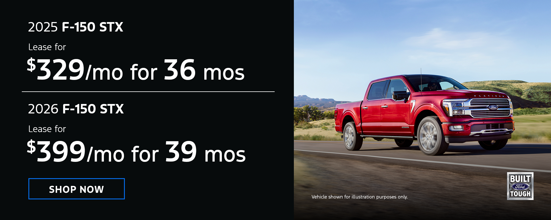 New Ford Vehicle Specials