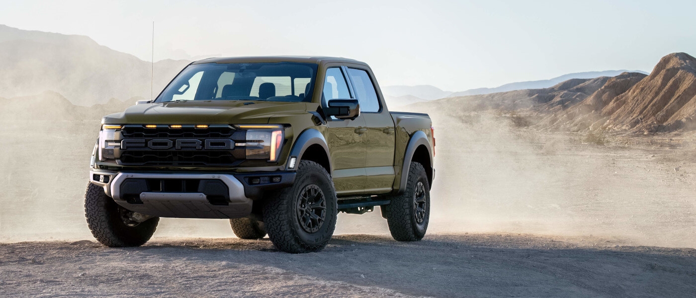2026 Ford F-150 parked in the desert