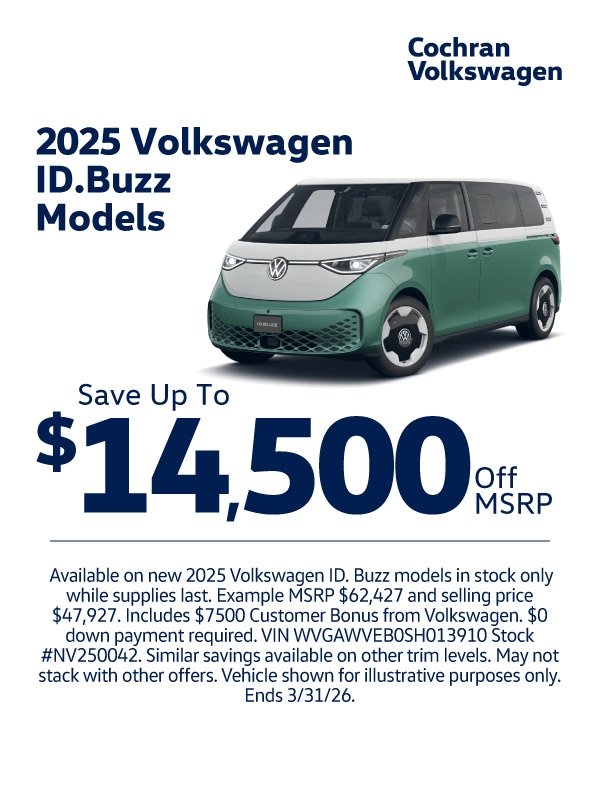 2025 Volkswagen ID.Buzz Models