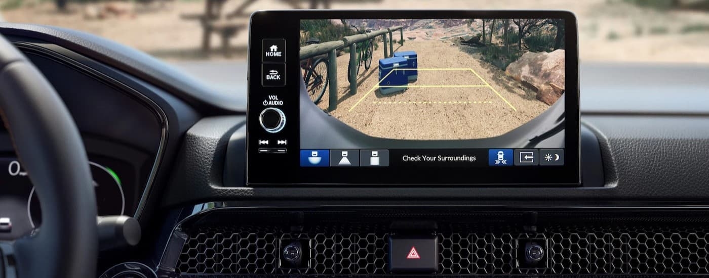 Infotainment screen in a 2026 Honda CR-V.