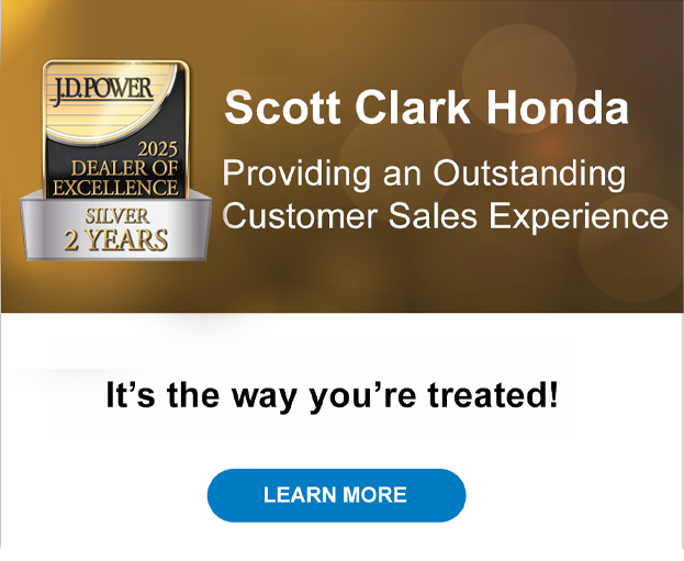 Scott Clark Honda JD Power Award