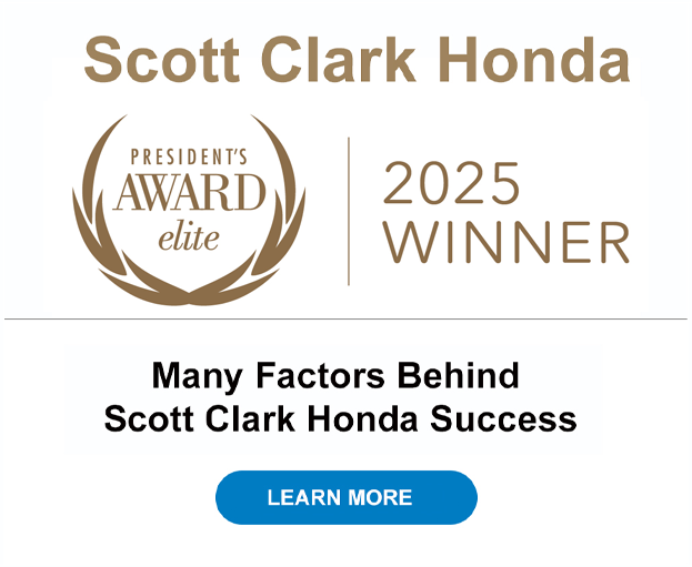 Scott Clark Honda 2025 Presidential Award