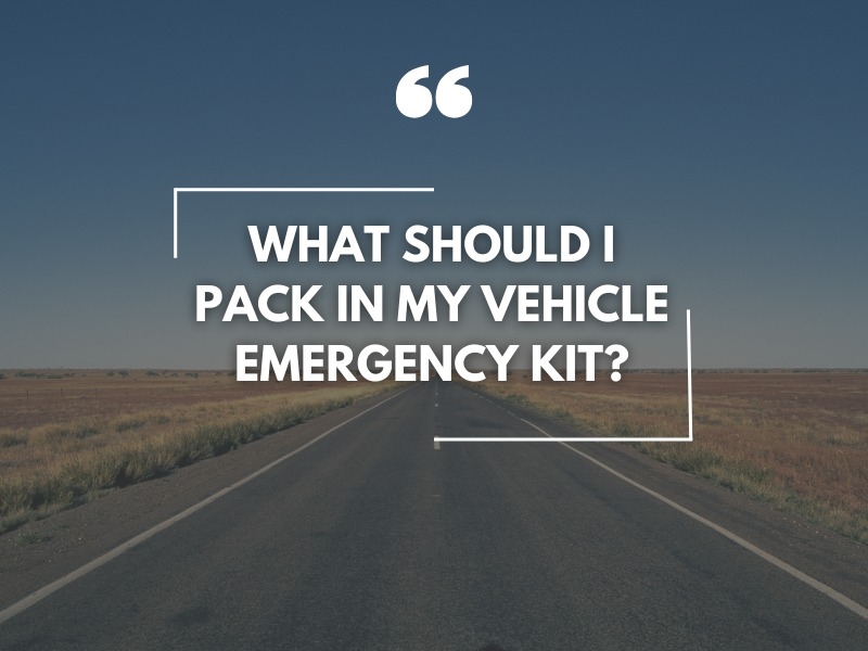 Vehicle Emergency Kit