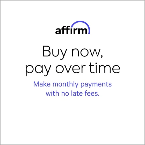 Now Offering Affirm Financing