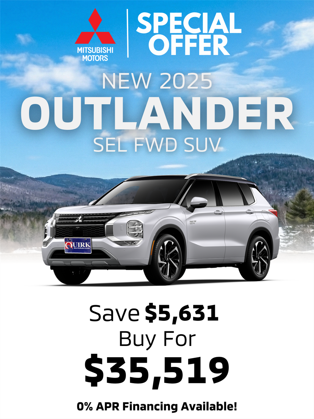 2025 Outlander SEL