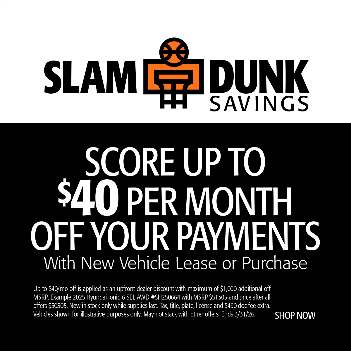 Slame Dunk Savings