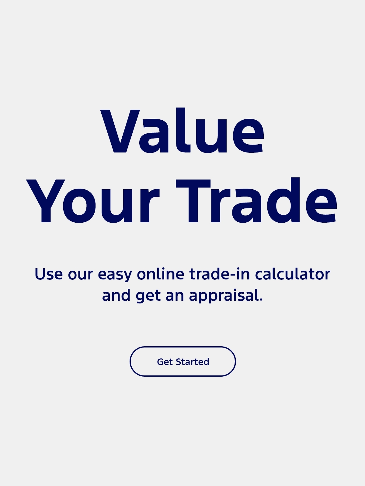 Value Your Trade SRP 