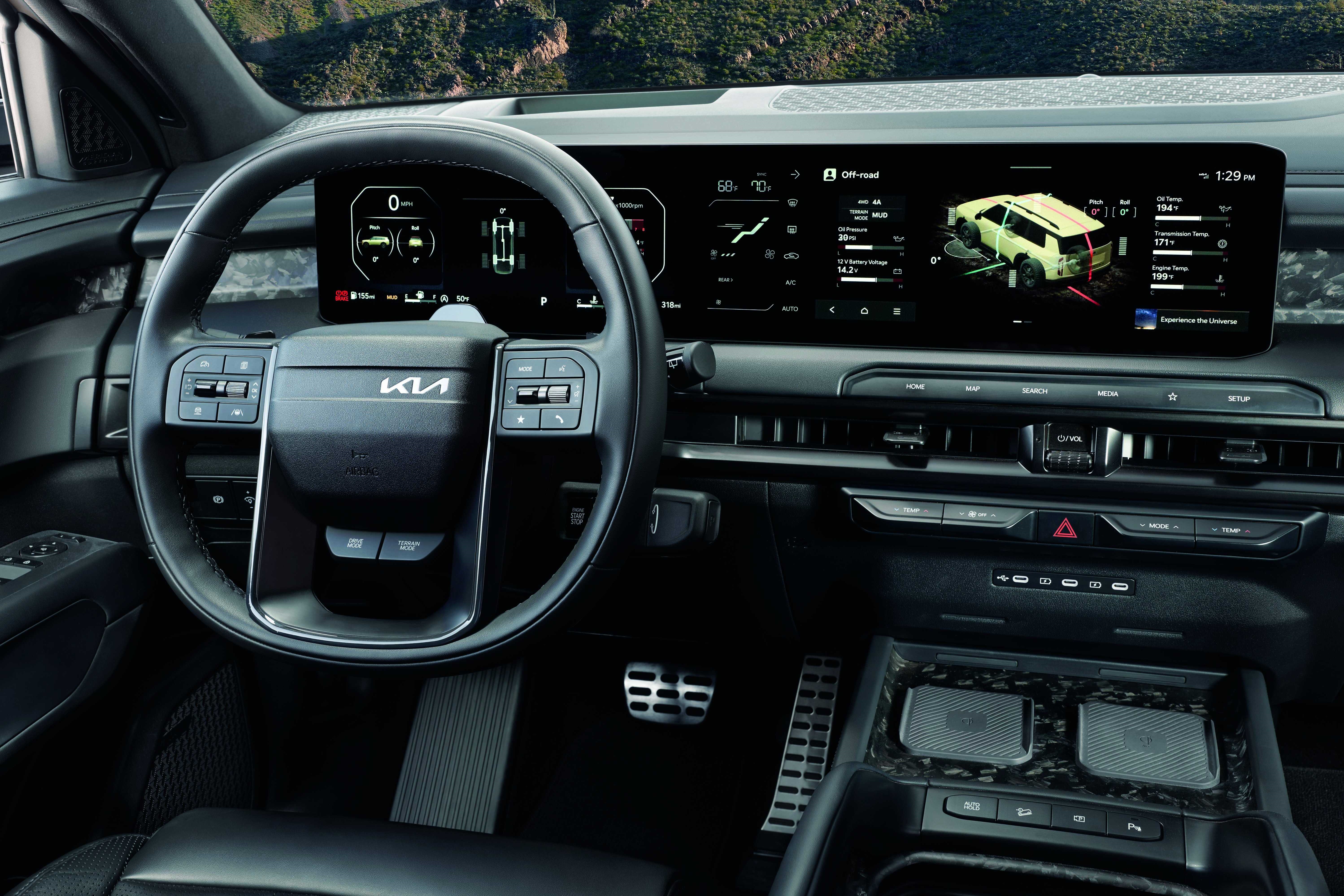 telluride steering wheel