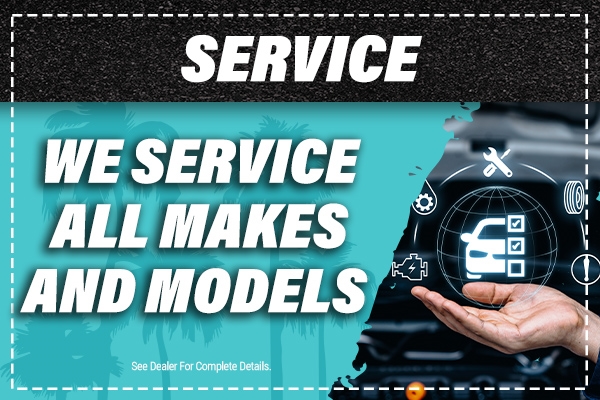We Service All Makes & Models!