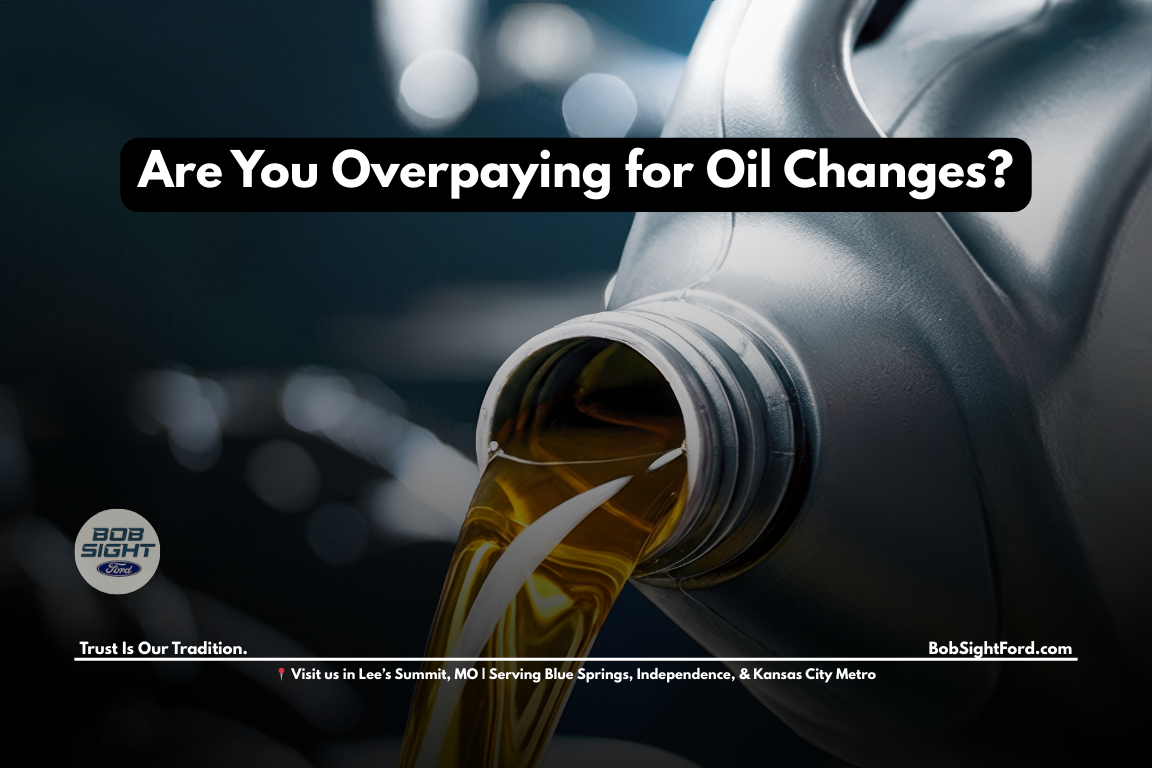 Ford oil change service in Kansas City at Bob Sight Ford in Lee’s Summit Missouri serving Kansas City Metro drivers