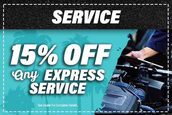 15% off Express Service