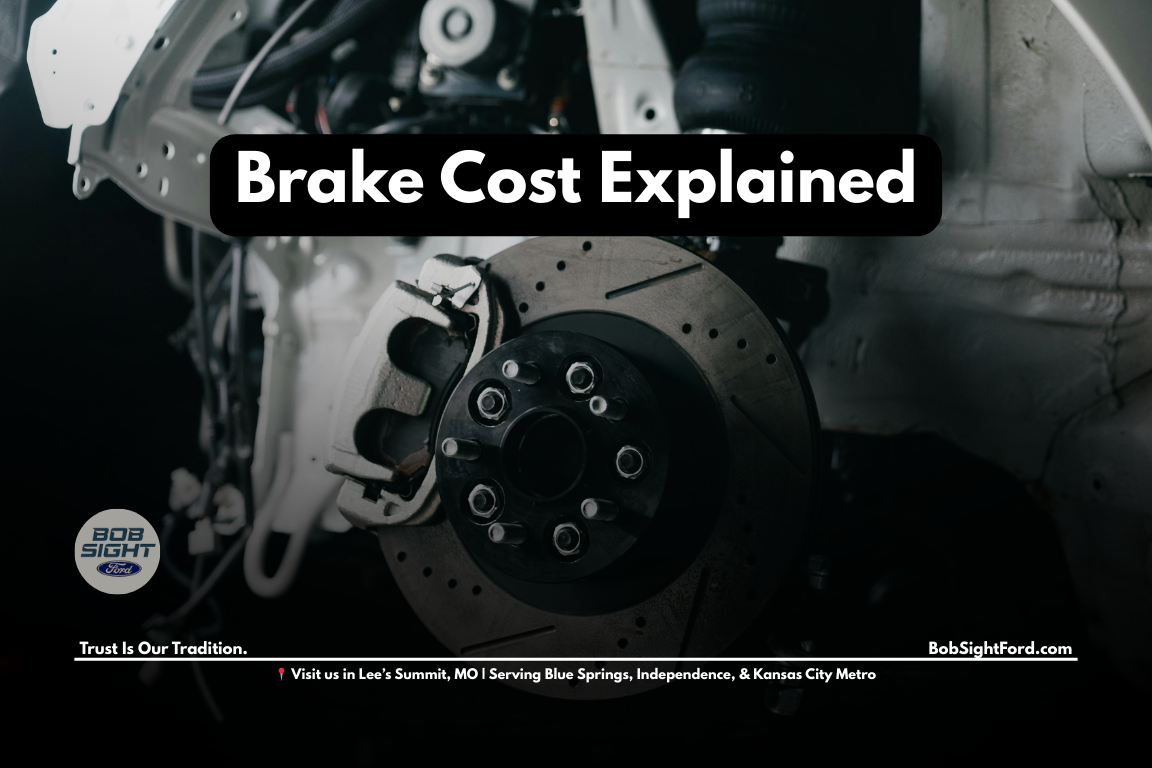 Ford brake replacement service in Kansas City at Bob Sight Ford in Lee’s Summit Missouri serving Kansas City Metro drivers