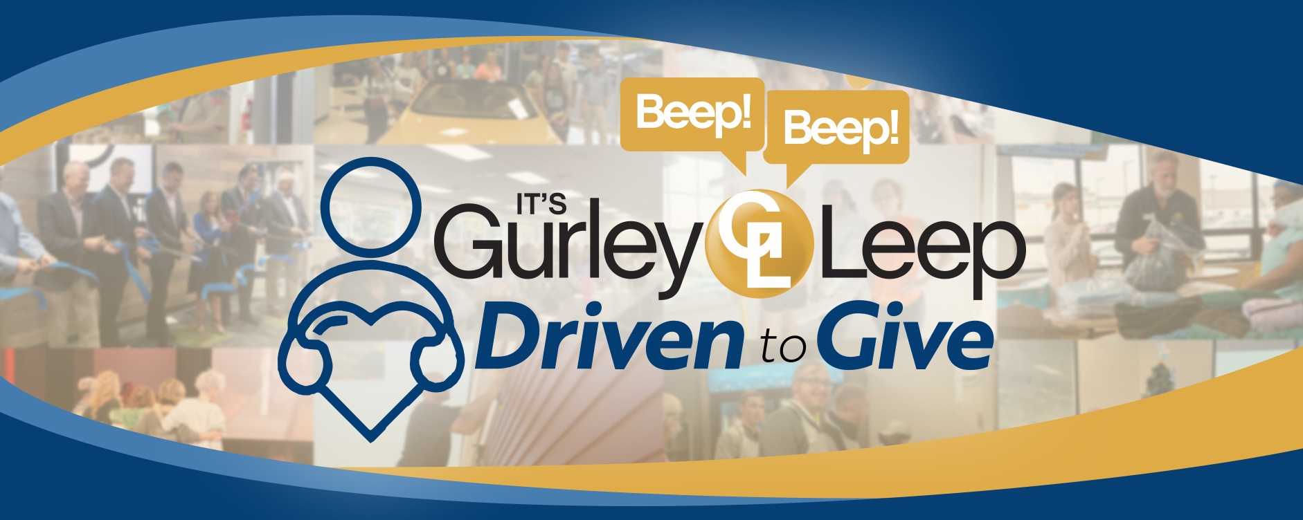 Gurley Leep is Driven to Give