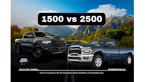 Ram 1500 vs Ram 2500 in Lawrence KS comparison at Bob Sight CDJR for Kansas truck buyers