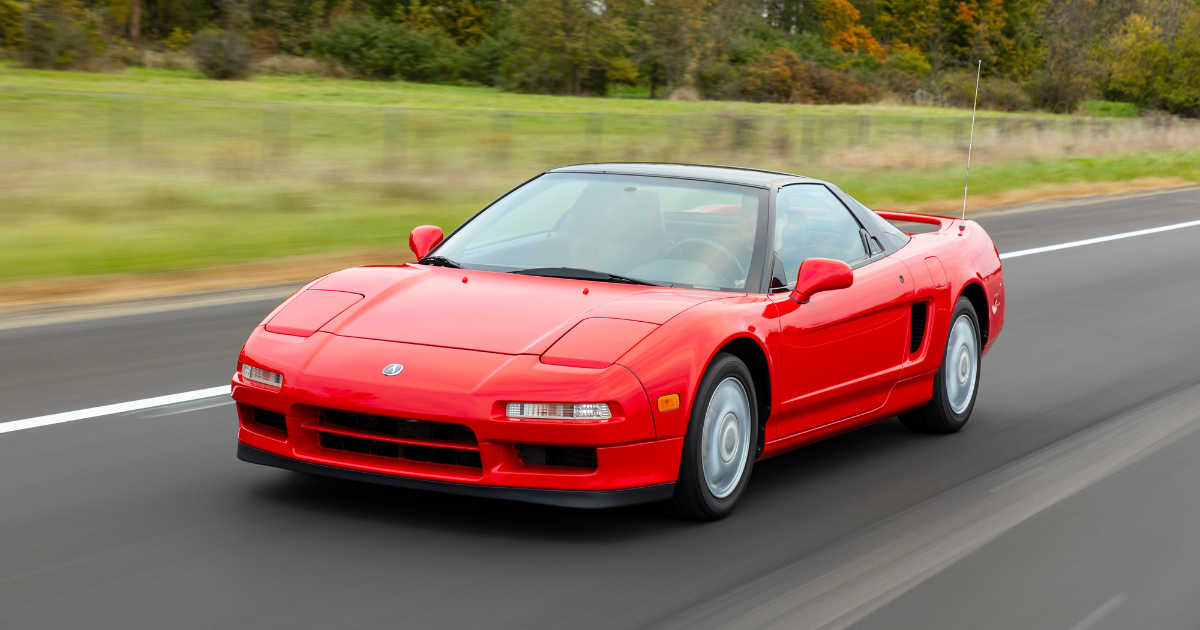 Acura NSX profile view