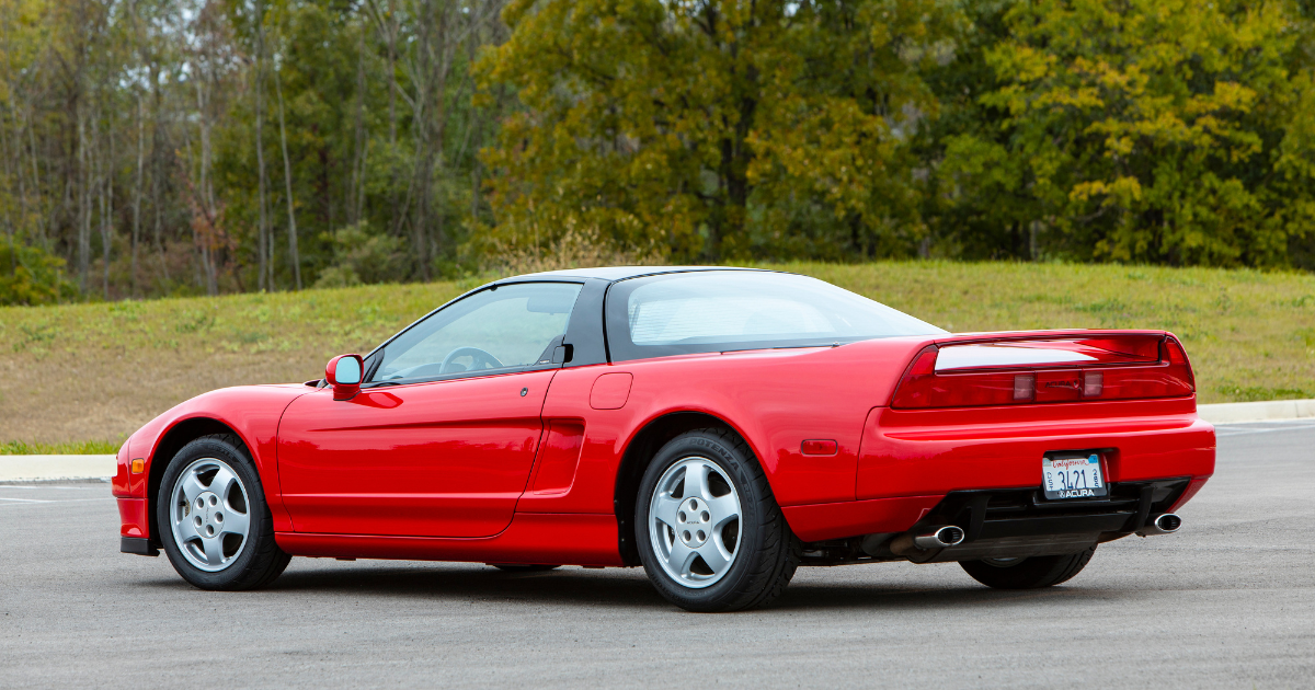 Acura NSX heritage performance