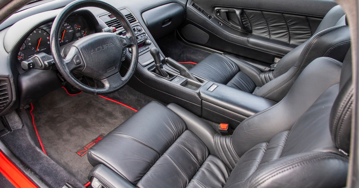 Acura NSX driving shot