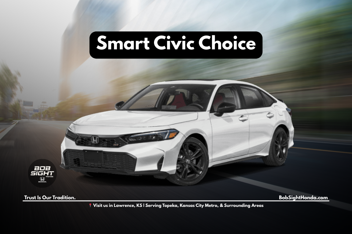 Honda Civic for sale in Lawrence KS at Bob Sight Honda serving Kansas City Metro drivers