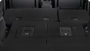 SPLIT-FOLDING SECOND & THIRD ROWS