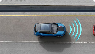 AVAILABLE ADAPTIVE CRUISE CONTROL WITH STOP AND GO*