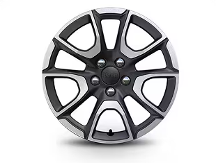17-Inch Diamond Cut with Satin Black Pockets