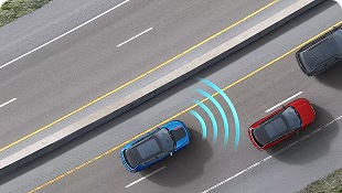 FORWARD COLLISION WARNING WITH ACTIVE BRAKING*
