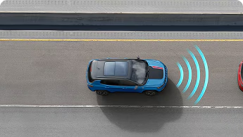 AVAILABLE ADAPTIVE CRUISE CONTROL WITH STOP AND GO*