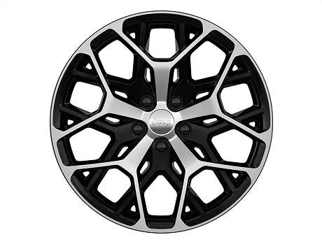 21-Inch Machined Face with High-Gloss Black Painted Pockets