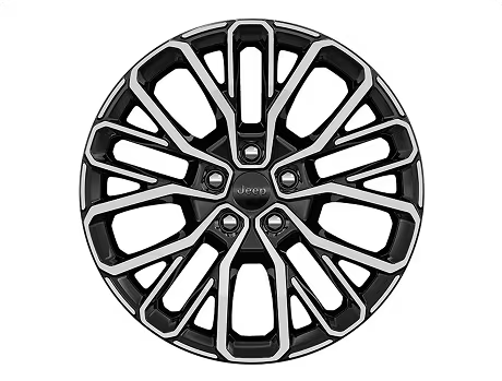 21-Inch Machined Gray with Mid-Gloss Granite Crystal Painted Pockets