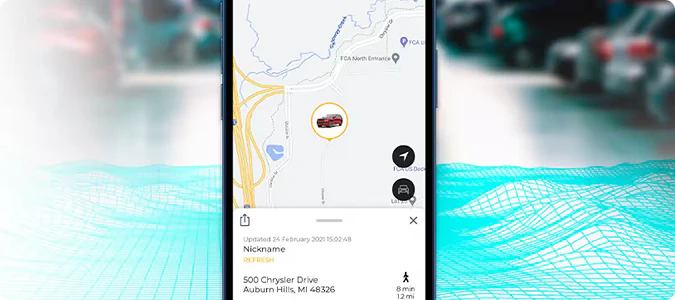 DIGITAL REARVIEW MIRROR - OFF