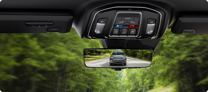 DIGITAL REARVIEW MIRROR - on