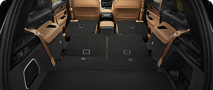 SECOND- AND THIRD-ROW SEATS FOLDED