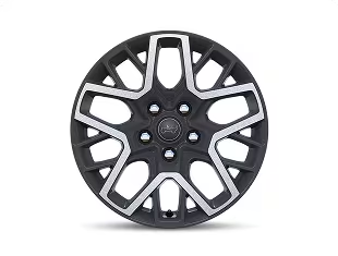 18-Inch Machined Painted Baltic Gray Wheels