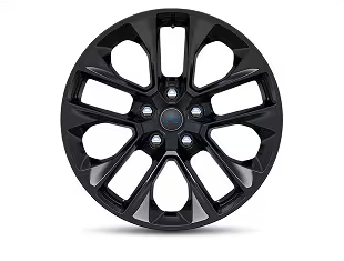 20-Inch Painted Black Aluminum Wheels