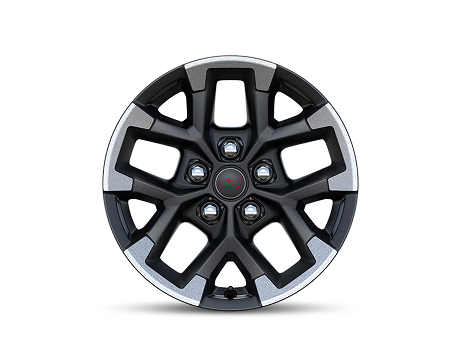 17-Inch Machined Wheels with Black Painted Pockets