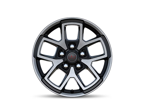 17-Inch Machined Painted Black Wheels