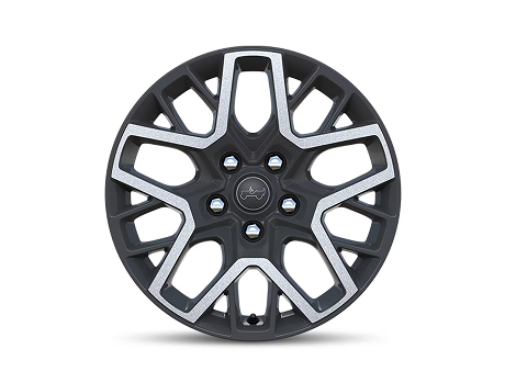 18-Inch Machined Painted Baltic Gray Wheels