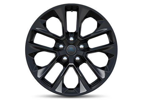 20-Inch Painted Black Aluminum Wheels