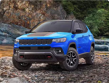 Jeep Compass in Hydro Blue